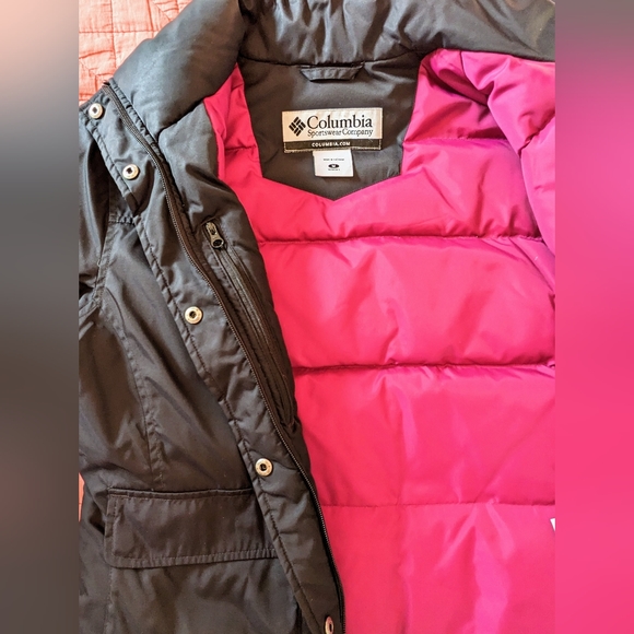 Columbia Stormy Ridge II Down & Feather Parka in Black - Picture 8 of 10